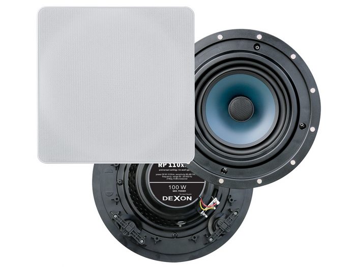 Dexon MRP 2205 + 2 x RP 110×110 – Zestaw nagłaśniający z Bluetooth/MP3/SD 10
