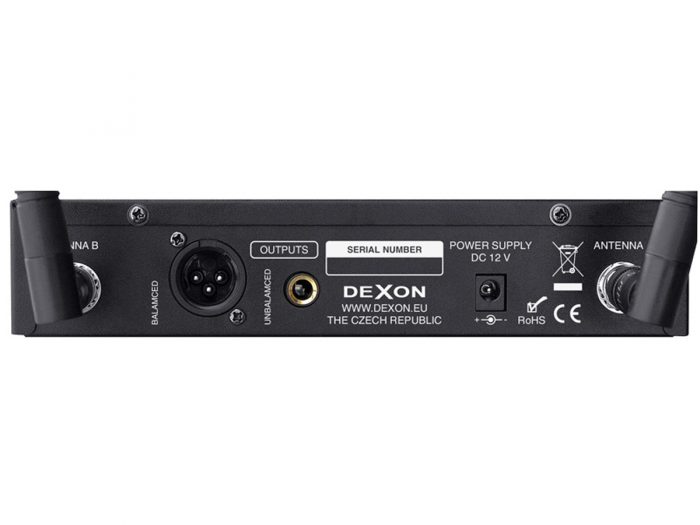 Dexon MBD 840 – Odbiornik bezprzewodowy z mikrofonem doręcznym 9