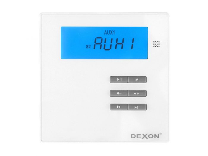 Dexon MRP 2171 + para SP 412 – Zestaw nagłaśniający z Bluetooth/MP3/SD 9