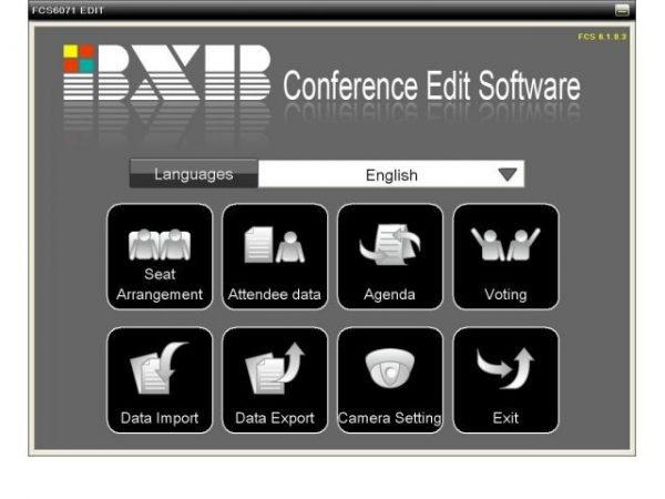 B FCS 6071 - Oprogramowanie  graficzne z funkcją głosowania