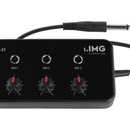 MMX-31 - Mikser mikrofonowy 3-kanałowy
