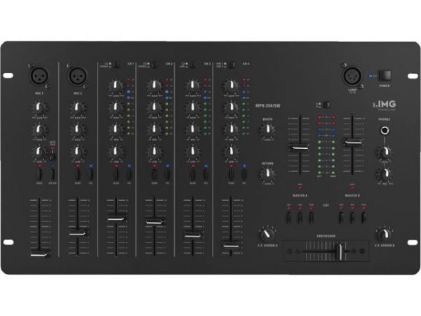 MPX-206/SW - 6-kanałowy mikser stereo