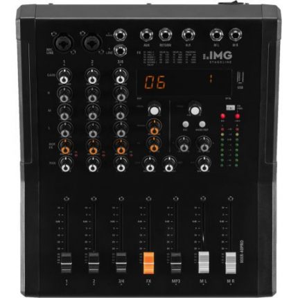 MXR-40PRO - Profesjonalny 4-kanałowy mikser audio