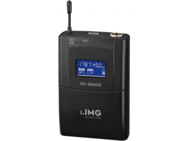 TXS-1800HSE - Wieloczęstotliwościowy nadajnik kieszonkowy