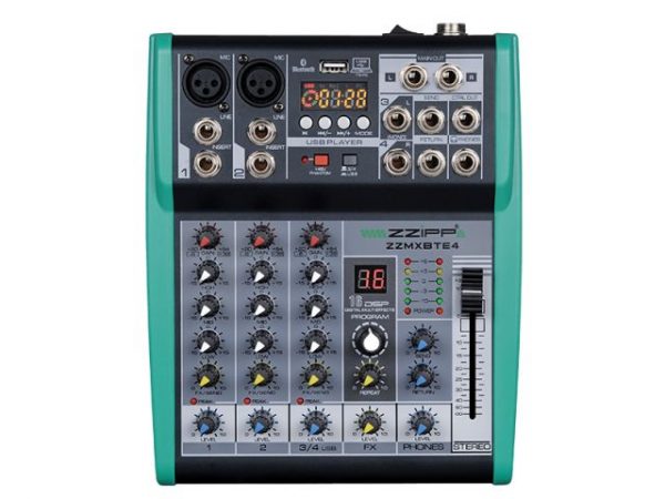 ZZMXBTE4 - 4-kanałowy mikser audio