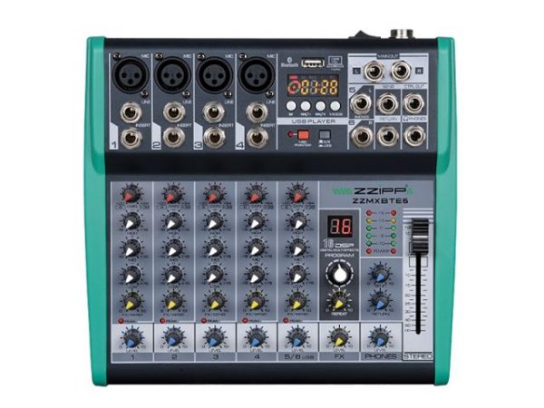 ZZMXBTE6 - 6-kanałowy mikser audio
