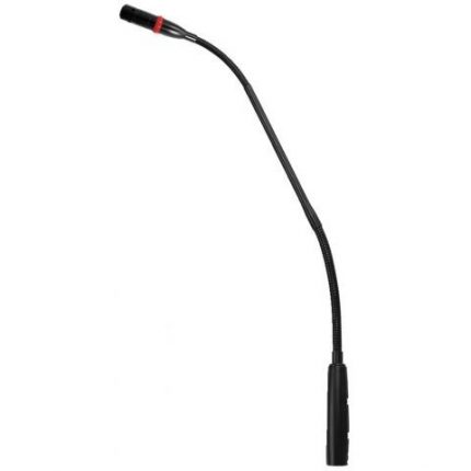 GML-5212 - Mikrofony elektretowe na gęsiej szyi ze świecącym na czerwono pierścieniem