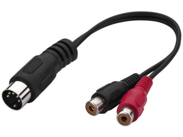 ACA-15/3 - Przejściówka stereo audio/wideo