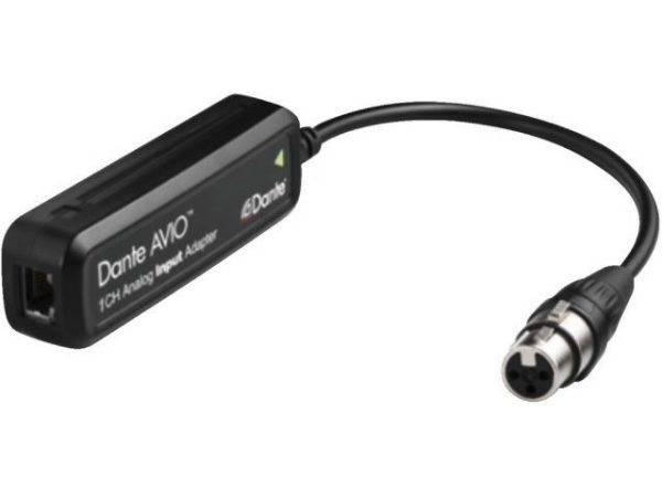 ADP-DAI-1X0 - Konwerter wejściowy AVIO Dante<sup>®</sup>/analog