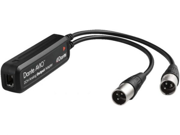 ADP-DAO-0X2 - Konwerter wyjściowy AVIO Dante<sup>®</sup>/analog