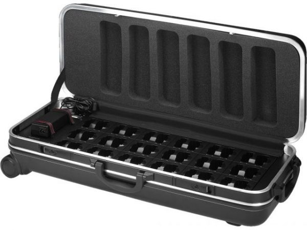 ATS-36C - Walizka transportowa z wbudowaną inteligentną ładowarką PWM