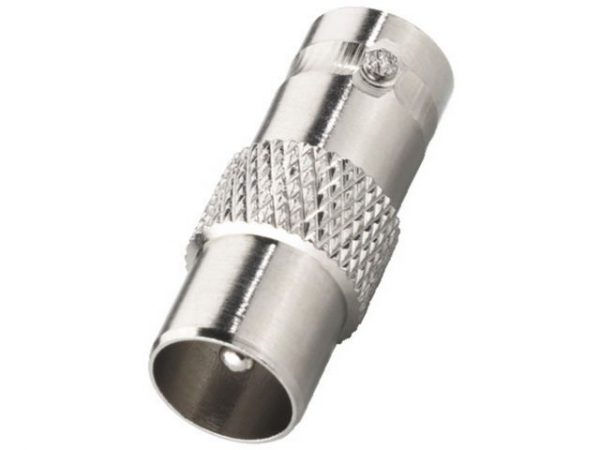 BNC-2023 - Przejściówka <br>Gniazdo BNC na antenowy wtyk koaksjalny