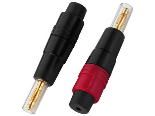 BP-180GI - Para wtyków bananowych 4mm do głośników