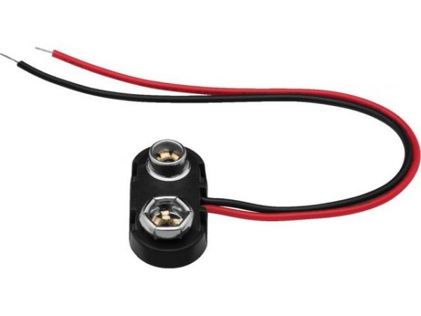 BS-6T - Złącza dla baterii 9V