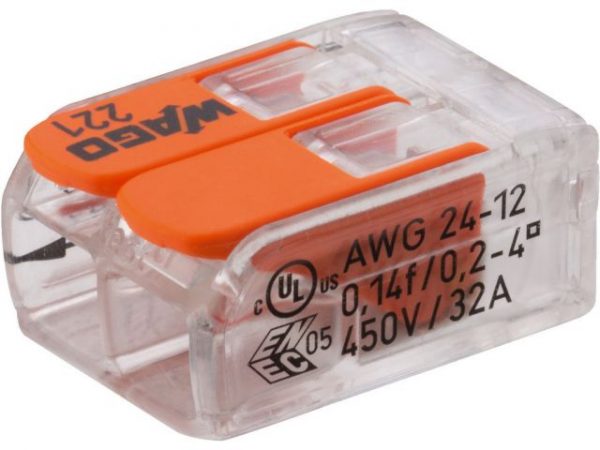 CC-142 - Złącze WAGO 2-pinowe