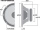 FTR18-4080HDX - Profesjonalny głośnik niskotonowy PA