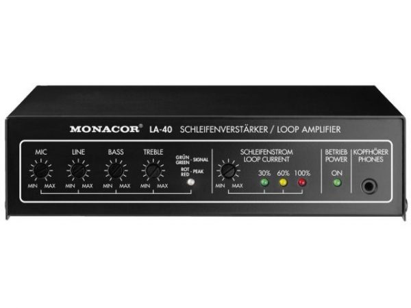 LA-40 - Aktywny wzmacniacz pętli indukcyjnej