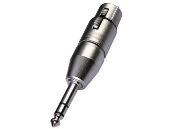NA-3FP - Przejściówki NEUTRIK XLR/wtyk 6.3mm stereo