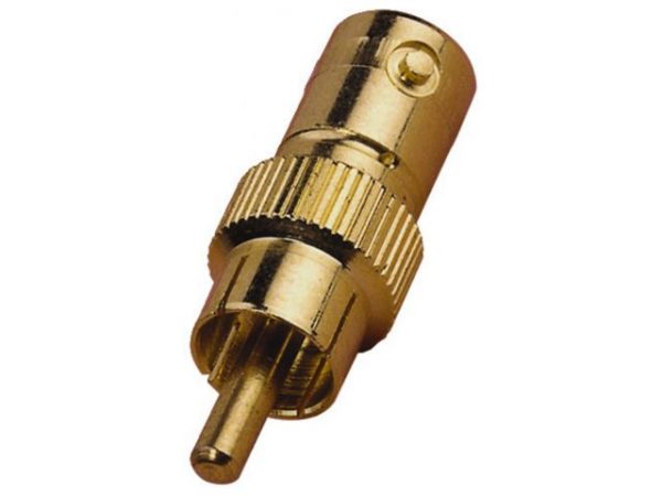 NC-1524G - Przejściówka gniazdo BNC/wtyk RCA<BR>