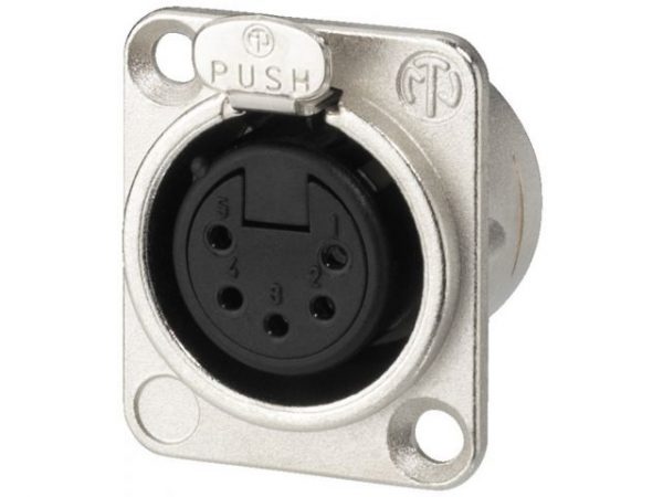 NC-5FDL1 - Gniazdo montażowe XLR NEUTRIK