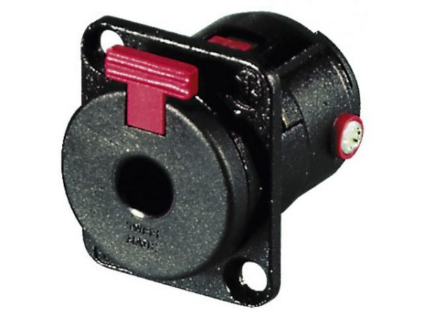 NJ-3FP6CBAG - Gniazdo montażowe 6.3mm stereo NEUTRIK