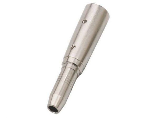 NTA-116 - Przejściówka wtyk XLR/gniazdo 6.3mm stereo