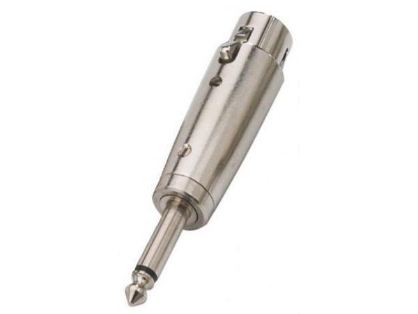 NTA-117 - Przejściówka gniazdo XLR/wtyk 6.3mm mono