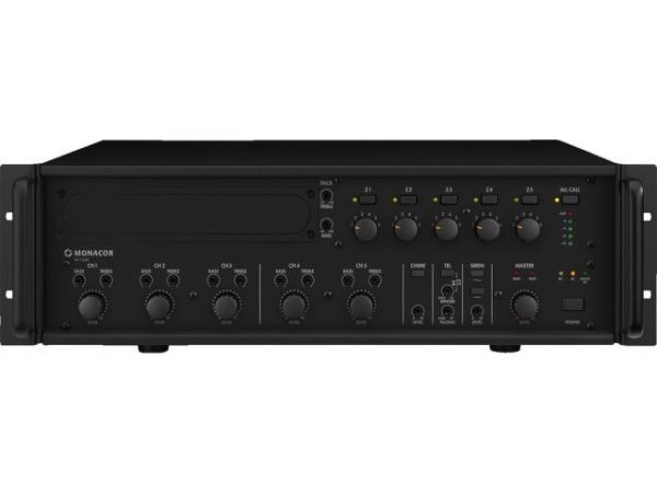 PA-1240 - 5-strefowe wzmacniacze miksujące PA