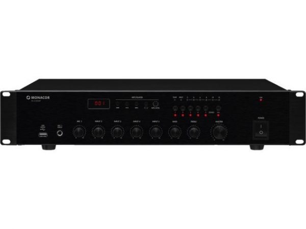 PA-312DMP - 5-strefowy wzmacniacz miksujący PA