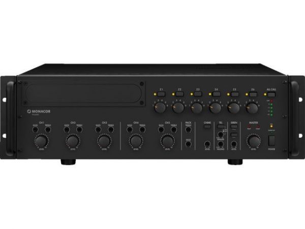 PA-6600 - 6-strefowe wzmacniacze miksujące PA