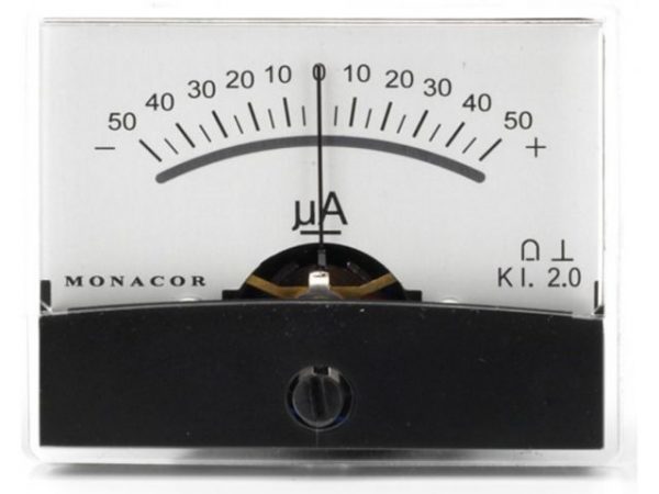 PM-2/+-50UA - Mierniki z ruchomą cewką