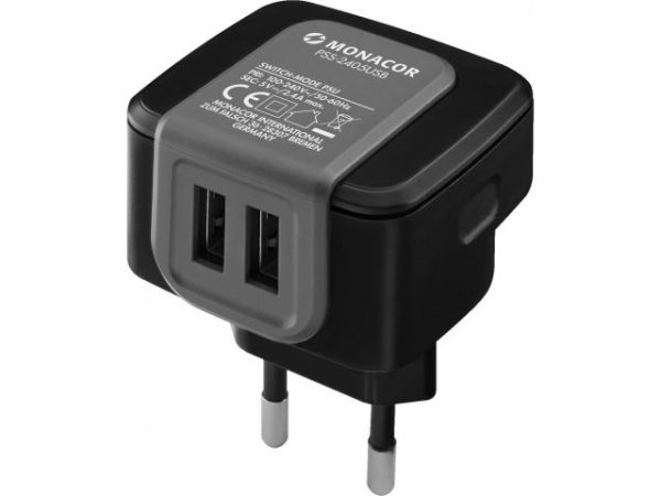PSS-2405USB - Zasilacz z 2 wyjściami USB