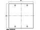 RSP-2SPACE - Podwójny panel segmentowy do RSP-10F