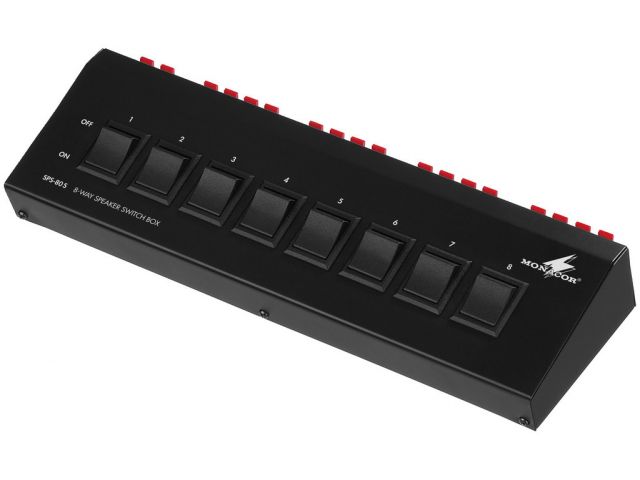 MONACOR-SPS-80S SPS-80S - Listwa włączników głośnikowych