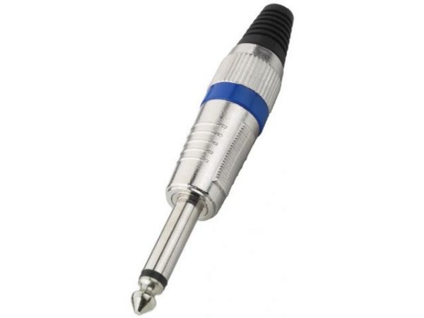T-110/BL - Wtyk 6.3mm mono