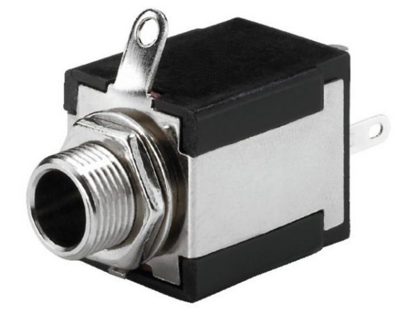 T-635S - Gniazdo montażowe 6.3mm mono