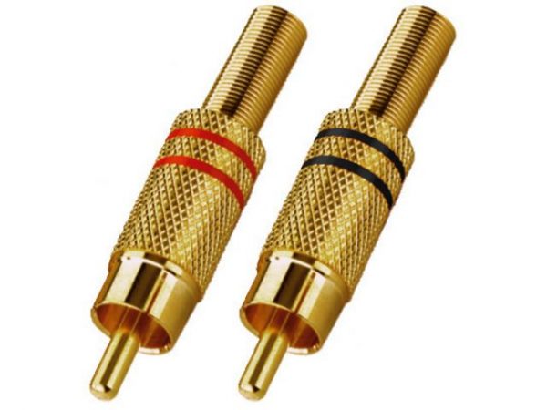 T-707GLC - Para wtyków RCA