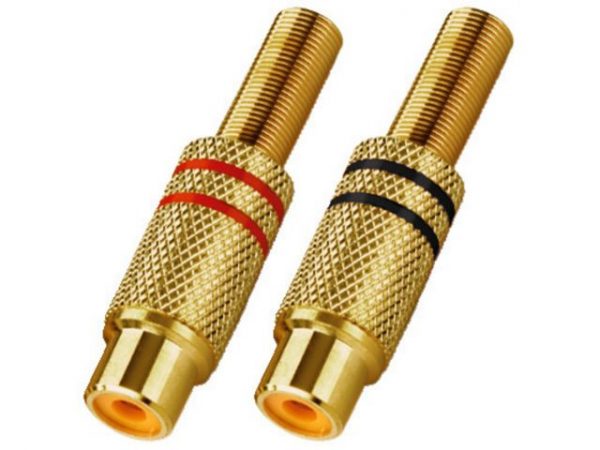 T-707JGLC - Para gniazd RCA