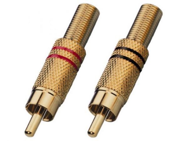 T-708GLC - Para wtyków RCA