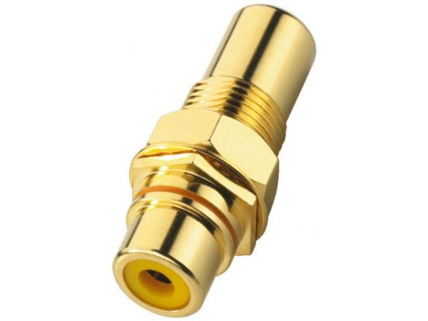 T-730G/GE - Gniazdo montażowe przelotowe RCA