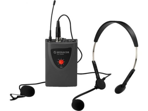 TXA-100HSE - Wieloczęstotliwościowy nadajnik kieszonkowy z mikrofonami