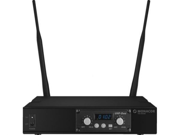 TXA-802SR - Podwójny odbiornik wieloczęstotliwościowy