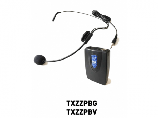 TXZZPBV - Mikrofon nagłowny z nadajnikiem
