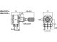 VRB-101S10 - Potencjometr liniowy stereo