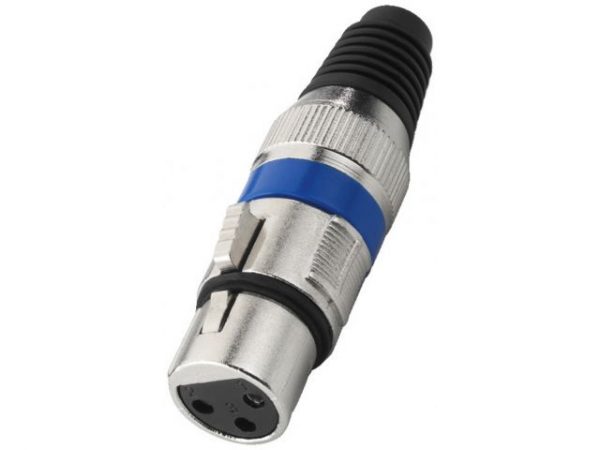 XLR-207J/BL - Gniazdo XLR