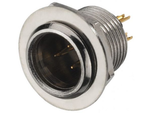 XLR-308/P - Złącze montażowe mini XLR