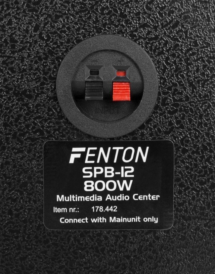 FENTON – Aktywny zestaw nagłosnieniowy Fenton SPB-12 PA 14