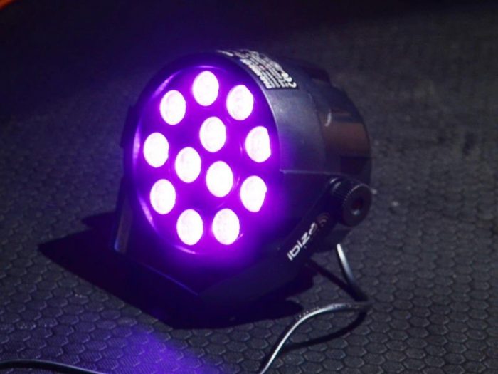 Ibiza Light – Reflektor LED Par Ibiza PAR-MINI-UV 14