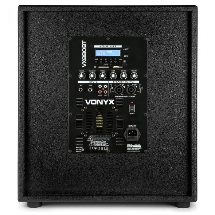VONYX – Aktywny zestaw nagłośnieniowy Vonyx VX880BT 2.1 14