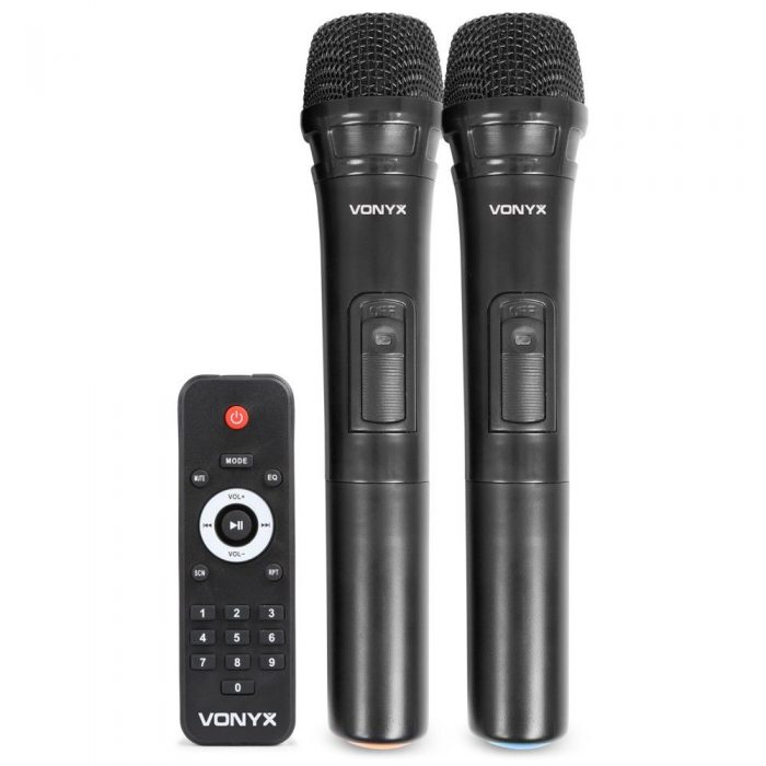 VONYX – Kolumna mobilna z mikrofonami UHF Vonyx SPJ-PA915 12